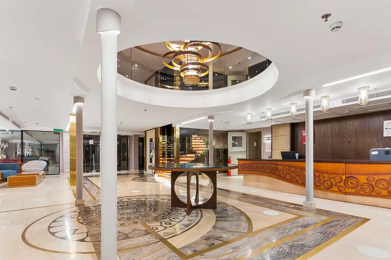 Lobby of the Nebu Nile Cruise Nile cruise